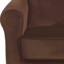 Best Ohrenbackensessel in Braun und Buche Natur - Revelinda Sessel