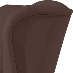 Best Ohrensessel in Braun Kunstlederbezug - Zanoava Sessel