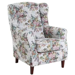 Sale Ohrensessel mit Blumen im Landhausstil - Masure Sessel