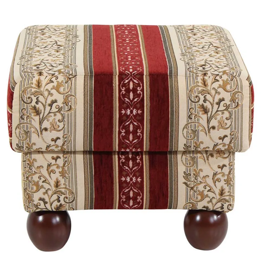 Best Ohrensessel mit Streifen und Ornamenten - Basento Sessel