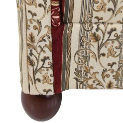 Best Ohrensessel mit Streifen und Ornamenten - Basento Sessel