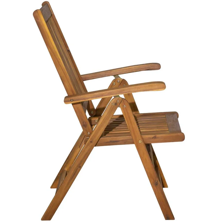 Outlet Ovale Gartentisch Gruppe für vier Personen - Nevuz (fünfteilig) Sitzgruppe