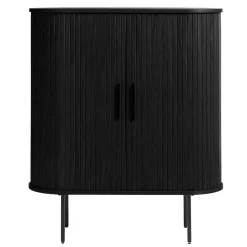 Best Ovales Highboard mit Schiebetüren - Venutura Highboards