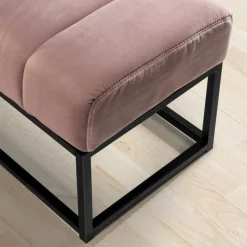 Sale Polsterbank in Rosa und Schwarz - Pirna Sitzbank