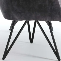 Sale Polsterbank mit Armlehnen in Anthrazit - Mascaro Sitzbank