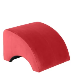 Sale Polsterhocker aus rotem Samtvelours - Haniata Hocker