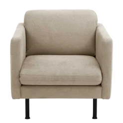 Best Polstersessel in Beige mit Schwarz - Roco Sessel