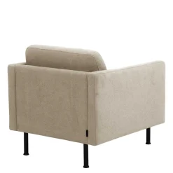 Best Polstersessel in Beige mit Schwarz - Roco Sessel