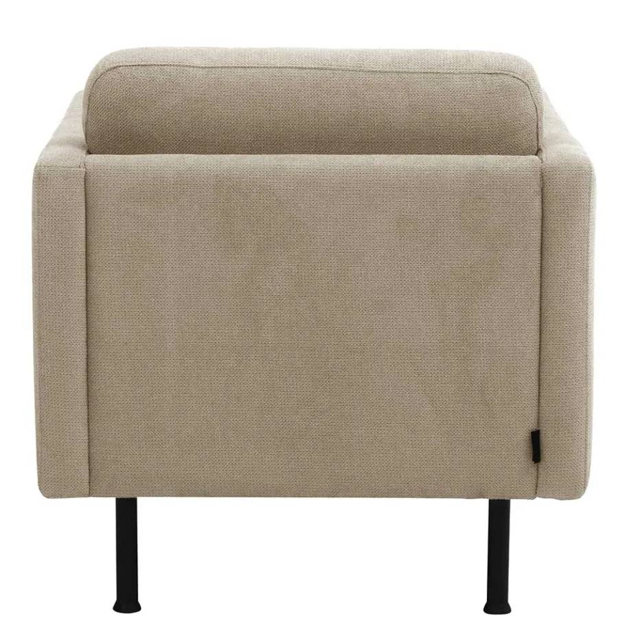 Best Polstersessel in Beige mit Schwarz - Roco Sessel
