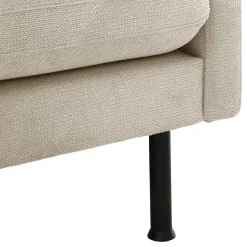 Best Polstersessel in Beige mit Schwarz - Roco Sessel