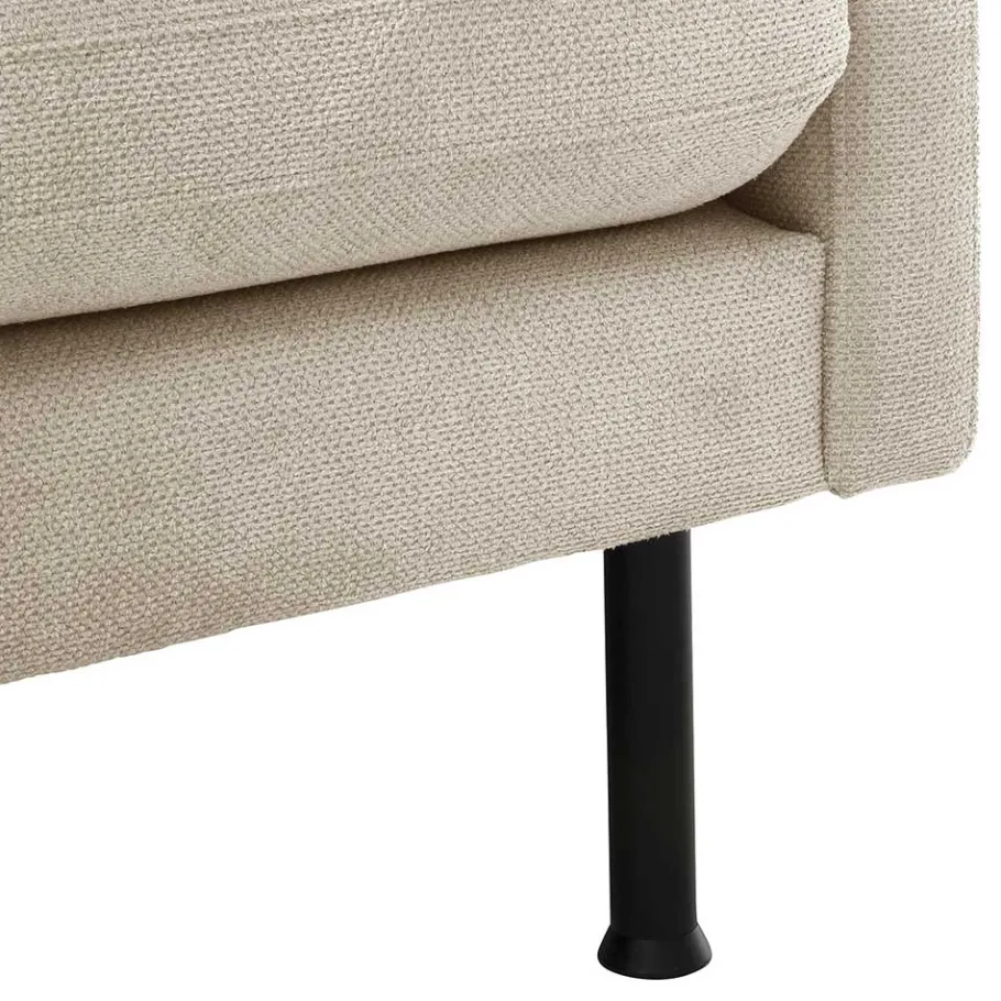 Best Polstersessel in Beige mit Schwarz - Roco Sessel