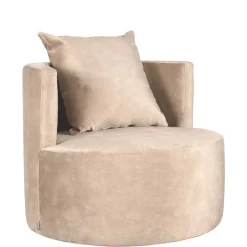 Polstersessel in Beige Velours - Sealand Sessel