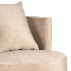 Polstersessel in Beige Velours - Sealand Sessel