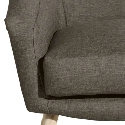 Sale Polstersessel in Beigegrau Stoff - Jonas Sessel