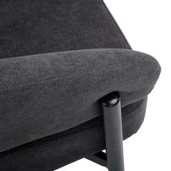 Best Polstersessel in Dunkelgrau Strukturstoff - Deff Sessel