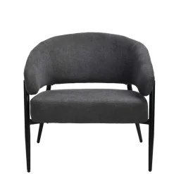 Best Polstersessel in Dunkelgrau Strukturstoff - Deff Sessel