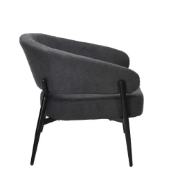 Best Polstersessel in Dunkelgrau Strukturstoff - Deff Sessel