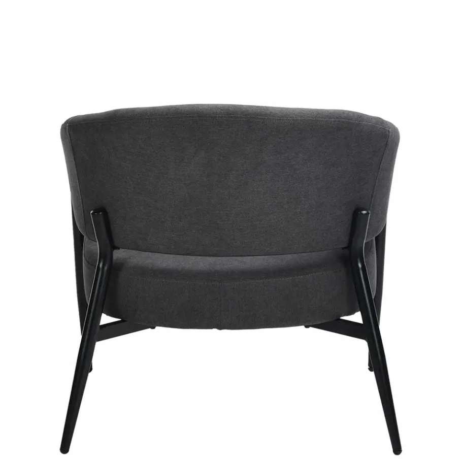 Best Polstersessel in Dunkelgrau Strukturstoff - Deff Sessel