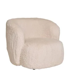 Sale Polstersessel in Offwhite WebplĂŒsch - Eddy Sessel