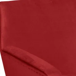 Outlet Polstersessel in Ziegelrot Samtvelours - Vosina Sessel