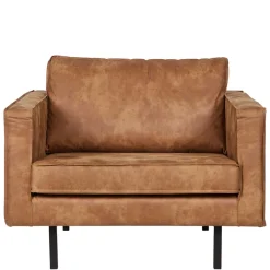 Polstersessel Trokey in Cognac Braun Sessel