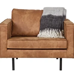 Polstersessel Trokey in Cognac Braun Sessel