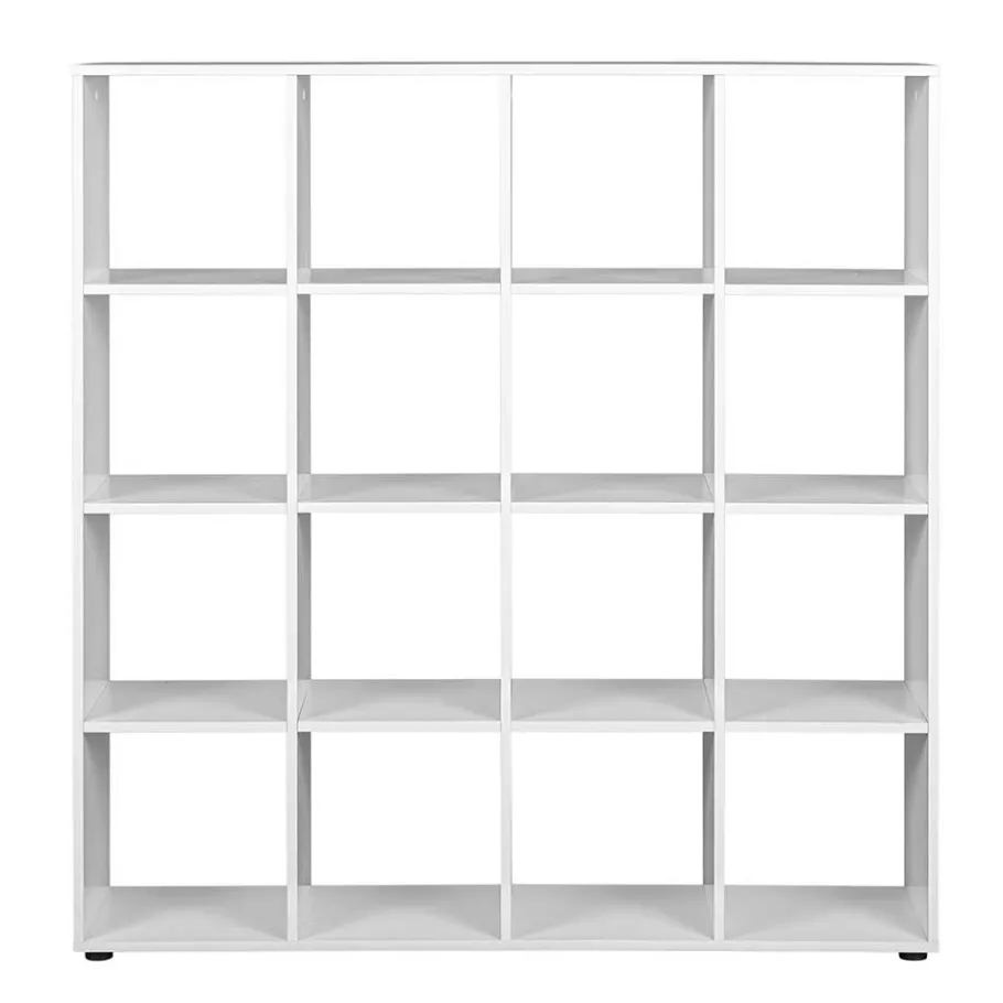 Outlet Raumtrenner Perlos in Weiß Regale