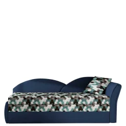 Sale Recamiere mit Bettfunktion mit mehrfarbigem Wabenmuster - Reading Betten