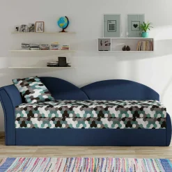 Sale Recamiere mit Bettfunktion mit mehrfarbigem Wabenmuster - Reading Betten