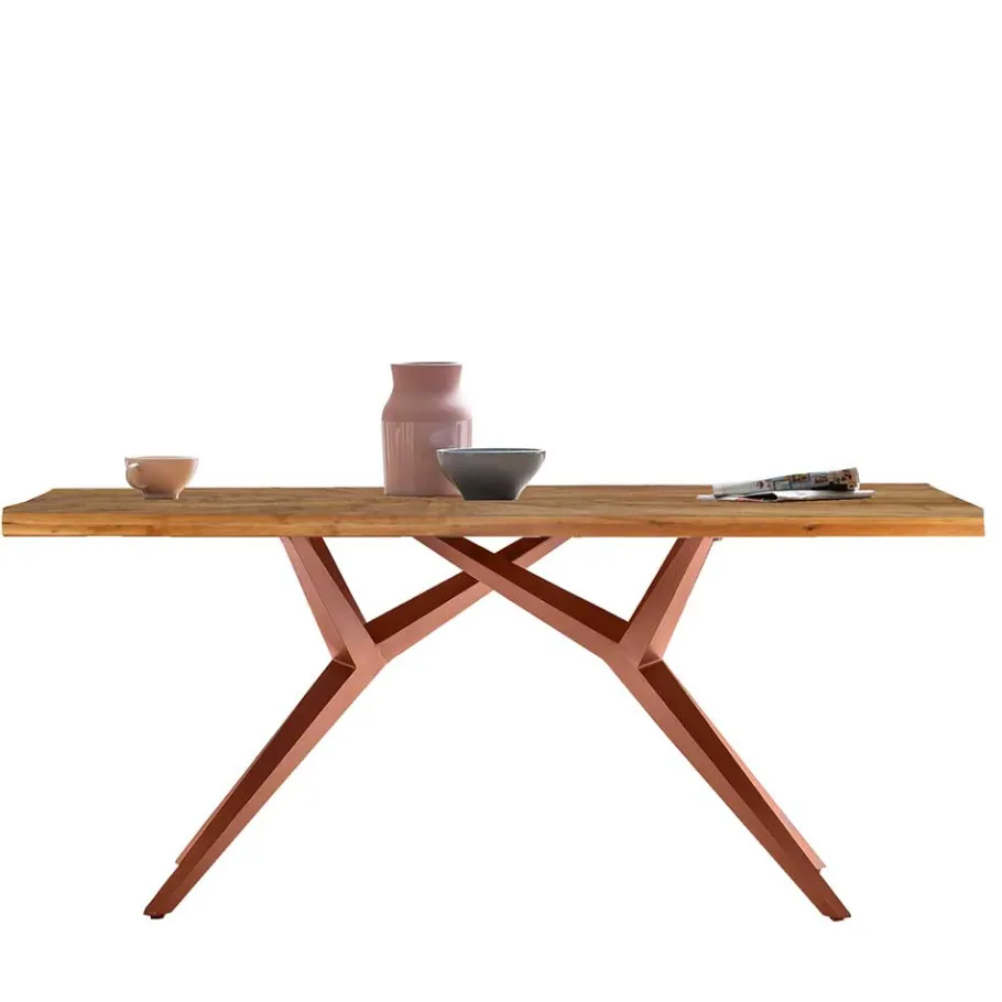 Sale Recyclingholz Esstisch aus Teak - Ereventas Tische