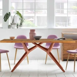 Sale Recyclingholz Esstisch aus Teak - Ereventas Tische