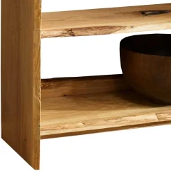 Outlet Regal mit Baumkante aus Eiche Massivholz - Avidora Regale