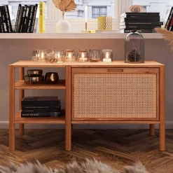 Best Regal mit Wiener Geflecht Klappfach - Indrya Regale