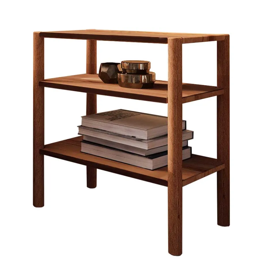 Sale Regal Nachttisch mit zwei offenen Fächern - Indrya Regale