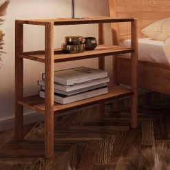 Sale Regal Nachttisch mit zwei offenen Fächern - Indrya Regale