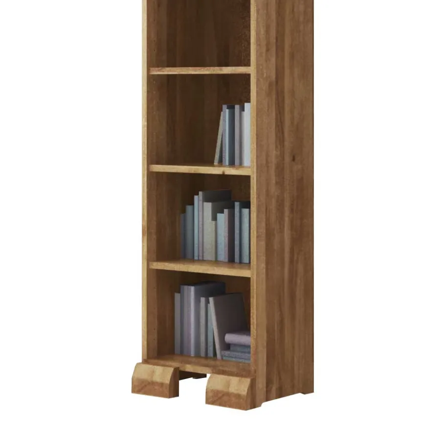 Regal Vaskov aus Wildeiche Massivholz Regale