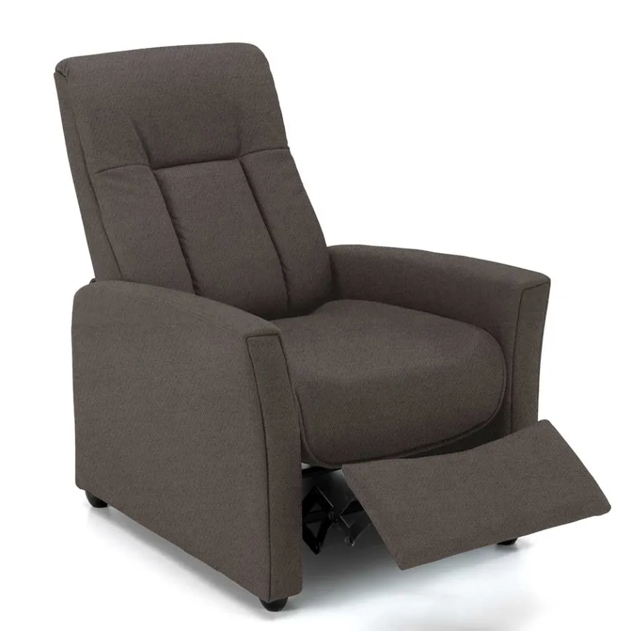 Outlet Relaxsessel Fernsehsessel in Dunkelgrau - Suvanica Sessel