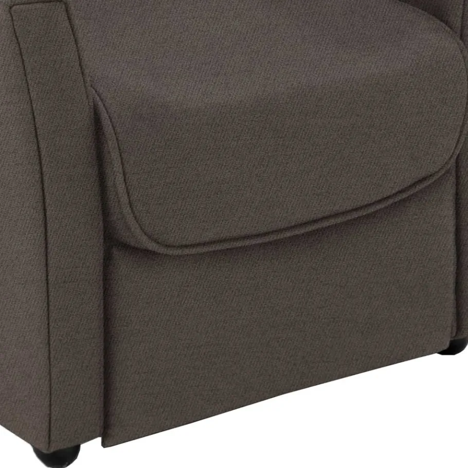 Outlet Relaxsessel Fernsehsessel in Dunkelgrau - Suvanica Sessel