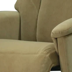 Sale Relaxsessel in hellem Braun Samt - Babra Sessel