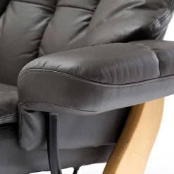 Clearance Relaxsessel Normandie mit Hocker (zweiteilig) Sessel