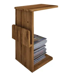 Clearance Retro Design Bettanlage aus Wildeiche - Hardus Betten