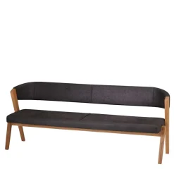 Retro Design Esstischbank mit Rückenlehne - Ovenciana Sitzbank