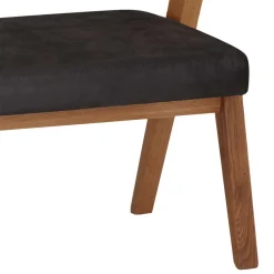 Retro Design Esstischbank mit Rückenlehne - Ovenciana Sitzbank