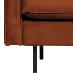 Sale Retro Designsessel in Rost Braun Samt - Naryon Sessel