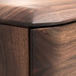 Retro Nussbaum Lowboard geschliffen & geölt - Rivossa Lowboards|Tv & Hifi-Möbel