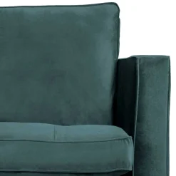 Outlet Retro Polstersessel mit Samt bezogen - Fledos Sessel