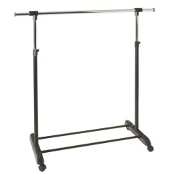 Sale Rollen Kleiderständer Coluria in Schwarz Garderoben