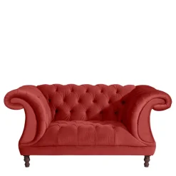 Clearance Roter Barock Sessel im XXL Format - Henissa Sessel