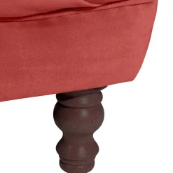 Clearance Roter Barock Sessel im XXL Format - Henissa Sessel