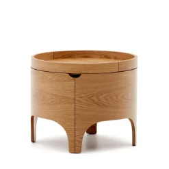 Sale Runder Beistelltisch mit Esche Furnier - Raso Tische